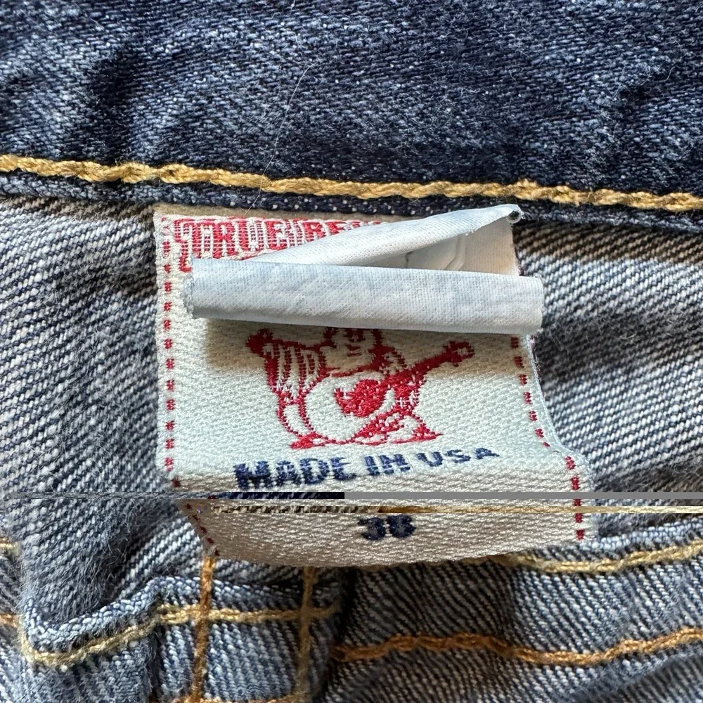 True Religion Joey Jeans Flap Pocket‎ Blue Men's Sz *38x26 READ
